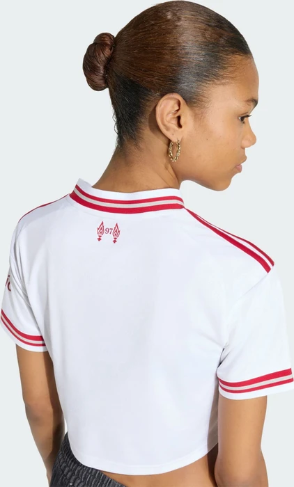 adidas Liverpool FC Crop-Top 2026/2027 Auswärtstrikot kurzarm (Damen)