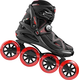 Roces Gymnasium 2.0 TIF Inline-Skate schwarz/rot (Damen)