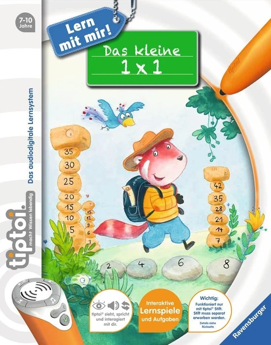Ravensburger tiptoi Buch: Lern mit mir! Das kleine 1x1