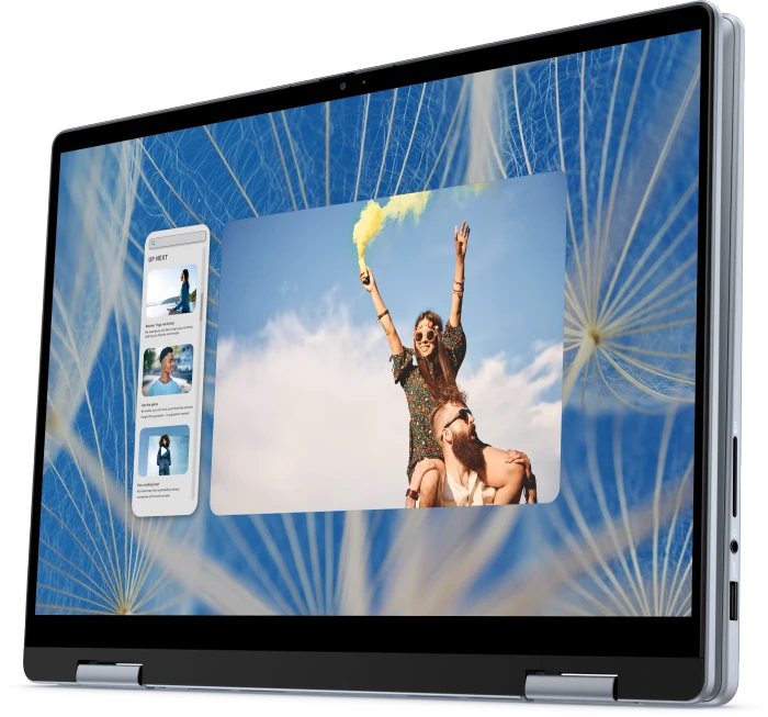 Dell Inspiron 14 2-in-1 7440, Ice Blue, Core i5-1334U, 8GB RAM, 512GB SSD, DE