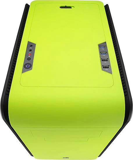 AeroCool DS Cube Green Window Edition, Acrylfenster