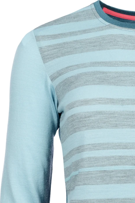 Ortovox 185 Rock'N'Wool Funktionsshirt langarm ice waterfall (Damen)