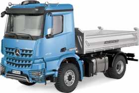 Amewi Mercedes-Benz Arocs Hydraulik Muldenkipper Basic 4x2 RTR hellblau
