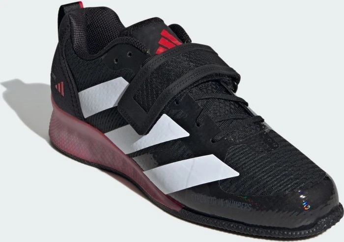 adidas Adipower 3 pure ruby/core black/cloud white