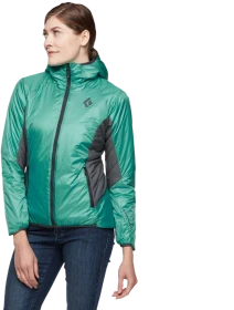 Black Diamond Vision Hybrid Hoody Funktionsjacke dark patina (Damen)