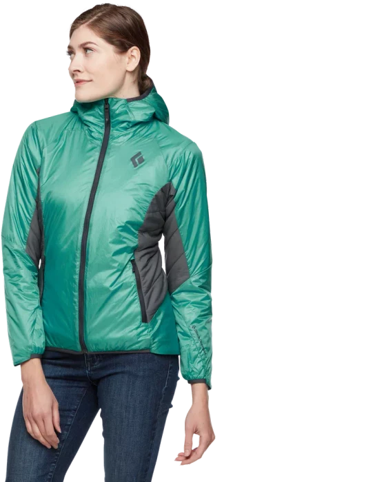 Black Diamond Vision Hybrid Hoody Funktionsjacke dark patina (Damen)