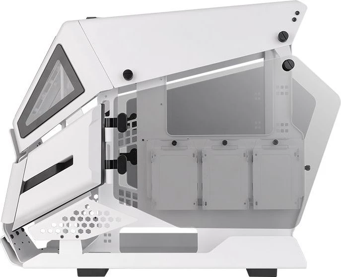 Thermaltake AH T200 Snow Edition, weiß, Glasfenster