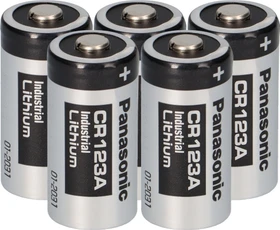 Panasonic Photo CR123A (CR123/CR17345), 5er-Pack