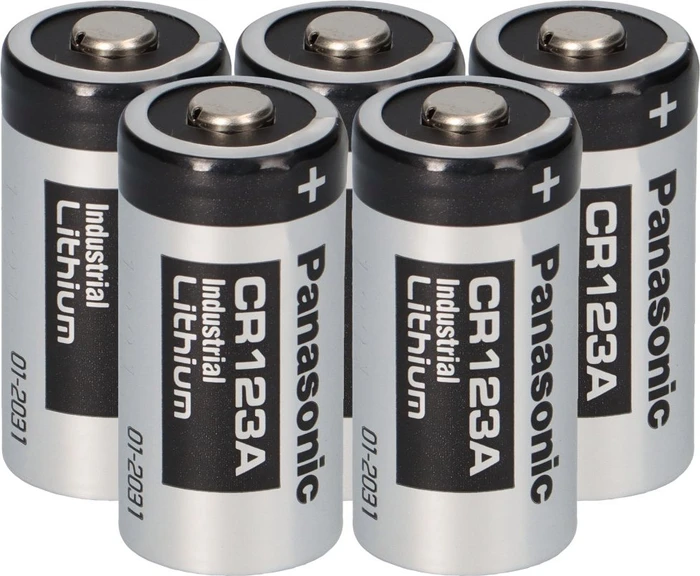 Panasonic Photo CR123A (CR123/CR17345), 5er-Pack
