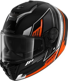 Shark Spartan RS Byrhon matt schwarz/orange/silber