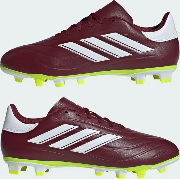 adidas Copa Pure II Club FXG shadow red/cloud white/team solar yellow 2