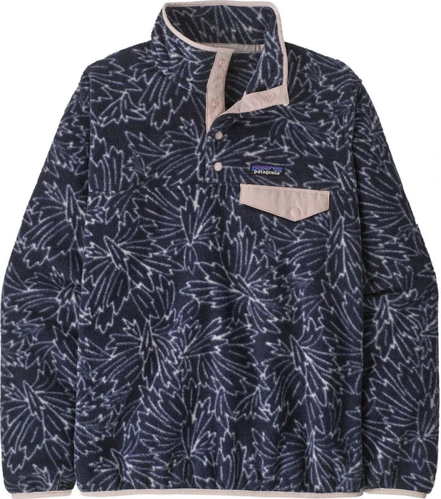 Patagonia Lightweight Synchilla Snap-T Pullover saxifrage: sunken blue (Damen)