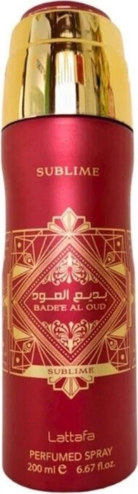 Lattafa Bade'e Al Oud Sublime Deodorant Spray, 200ml