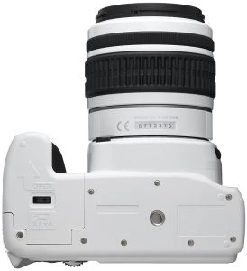 Pentax K-x weiß mit Objektiv smc DA L 18-55mm 3.5-5.6 AL