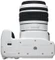 Pentax K-x weiß mit Objektiv smc DA L 18-55mm 3.5-5.6 AL Vorschaubild