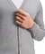 Falke Basic Apparel Cardigan V-Ausschnitt Strickjacke light grey (Herren) Vorschaubild