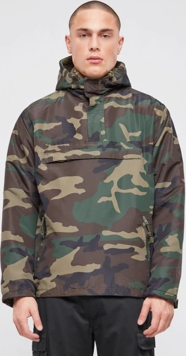 Brandit Windbreaker Anorak woodland (Herren)