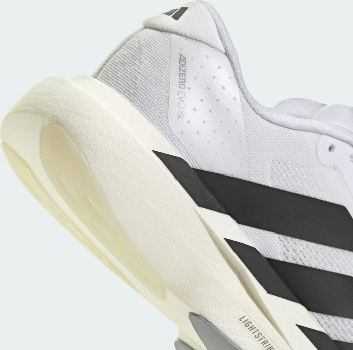 adidas Adizero Evo SL cloud white/core black/dash grey (Junior)