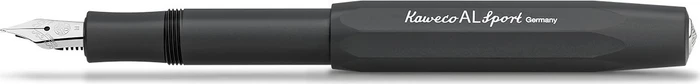 Kaweco AL Sport schwarz, rechte Hand, extra fein