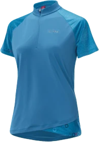 Löffler Axo Rise Half-Zip Trikot kurzarm bluebird (Damen)