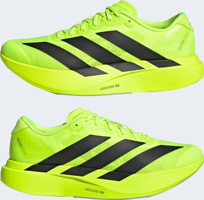 adidas Adizero Evo SL lucid lemon/core black/matte silver (Herren)