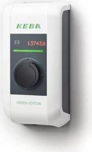 KEBA KeContact P30 c-Series Green Edition 22kW Typ 2 RFID, Ladedose