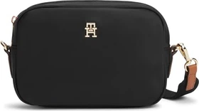 Tommy Hilfiger Camera Gurtband-Riemen Umhängetasche schwarz