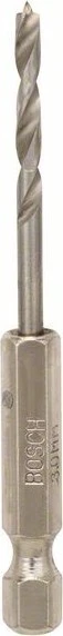 Bosch DIY HSS Holzspiralbohrer, 3x33x74mm, 1 Stück