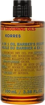 Korres Athenian Grooming 4in1 Oil Barbers Recipe, 100ml