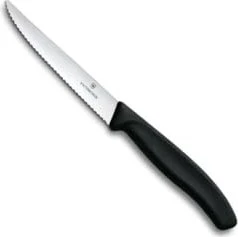 Victorinox Swiss Classic Steak- und Pizzamesser 11cm schwarz