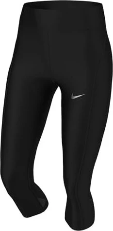 Nike Epic Fast Crop Tight Laufhose 7/8 black/reflective silver (Damen)