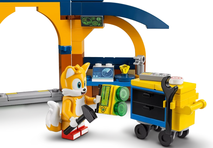 LEGO Sonic the Hedgehog - Tails Tornadoflieger mit Werkstatt