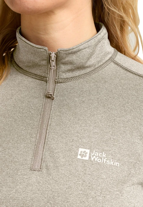 Jack Wolfskin Sky Thermal Funktionsshirt langarm pale sand