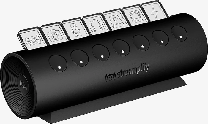 Streamplify Hub CTRL 7 RGB USB-Hub, 7x USB-A 3.0, USB-A 3.0 [Buchse]