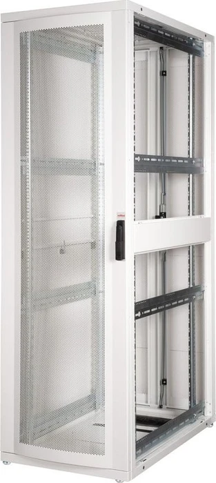 Roline / Secomp Pro Serie 19" Serverschrank 42HE, montiert, Gitternetztür, IP20, RAL 7035, 1000mm tief