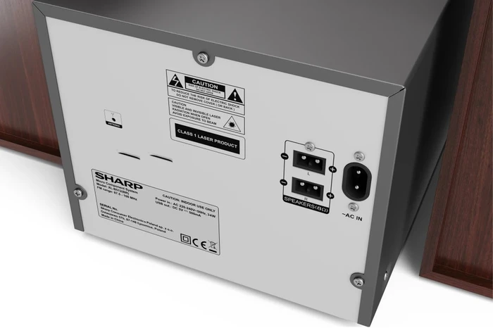 Sharp XL-B512 schwarz/braun (XL-B512(BR))