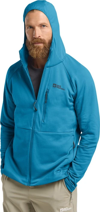 Jack Wolfskin Kolbenberg Hooded FZ Jacke aurora blue (Herren)