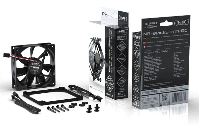 Noiseblocker NB-BlackSilentPro PE-P, 92mm