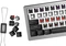 Cooler Master CK720, LEDs RGB, hot-swap, schwarz/grau, Kailh Box V2 BROWN, USB, US Vorschaubild