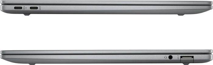 HP OmniBook X AI 14-fe0060ng, Meteor Silver, Snapdragon X Elite - X1E-78-100, 16GB RAM, 1TB SSD, DE