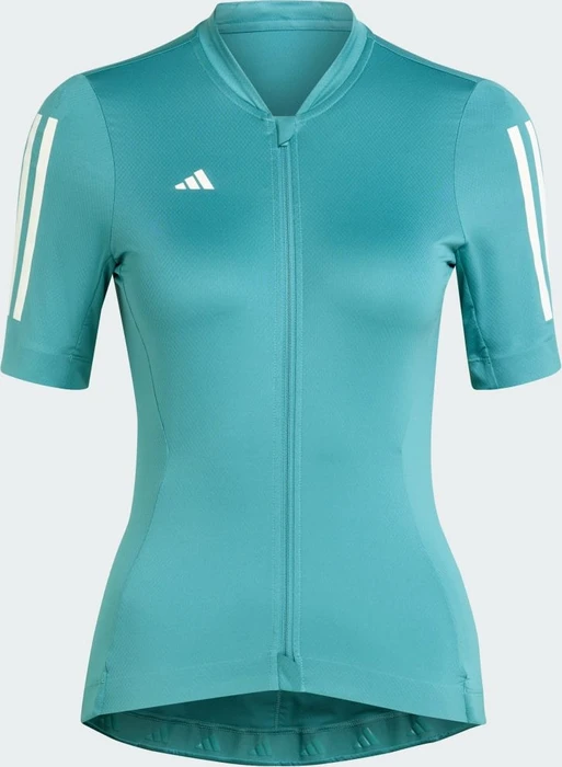 adidas Tempo 3-Streifen Trikot kurzarm pure teal (Damen)