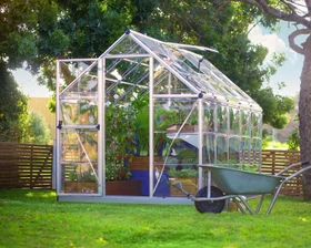 Palram Canopia Harmony 6x10 Gewächshaus silber