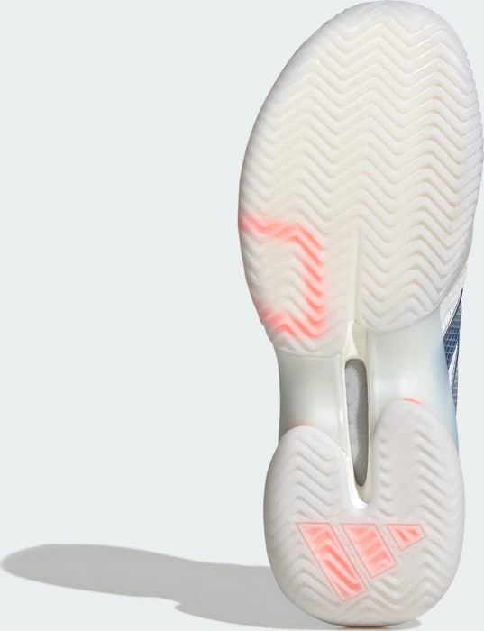adidas Barricade 14 cloud white/halo blue/beam orange (Damen)