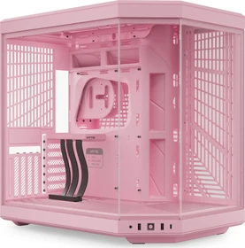 Hyte Y70 Strawberry Milk, rosa, Glasfenster