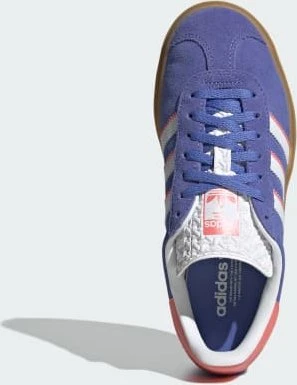 adidas Gazelle Bold real lilac/cloud white/gold metallic (Junior)