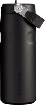 Stanley Iceflow Flip Straw 2.0 Isolierflasche 470ml black 2.0