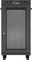 Lanberg 19" Rackschrank 22HE, LCD, freistehend, Flat Pack, V2, Gitternetztür, IP20, RAL 9004, 600mm tief Vorschaubild