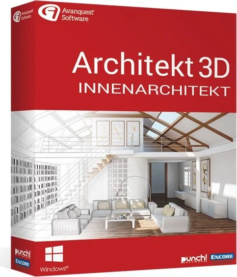 Punch! Software Architekt 3D 20 Innenarchitekt, ESD (deutsch) (PC)