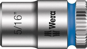 Wera 8790 HMA Zyklop Außensechskant Steckschlüssel 1/4" zöllig, 5/16"x23mm
