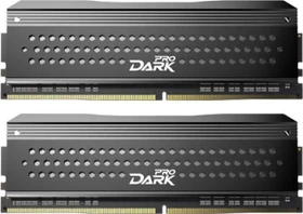 TeamGroup Dark Pro grau UDIMM 16GB Kit, DDR4-3200, CL16-16-16-36
